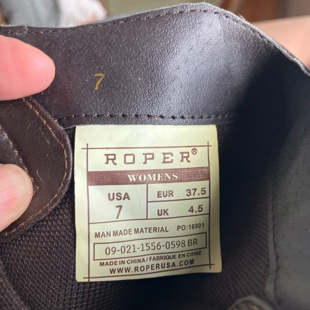 Ladies Roper Boots - Picture 6 of 7